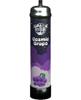 SPACE GAS 750G COSMIC GRAPE 6CT