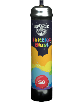 SPACE GAS 750G SKITTLES 6CT
