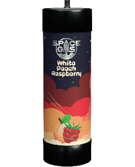 SPACE GAS 2500G WHITE PEACH 1CT