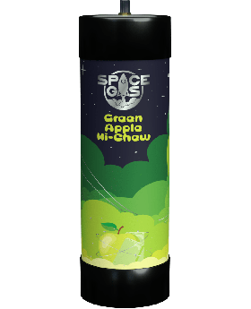 SPACE GAS 2500G GREEN APPLE 1CT