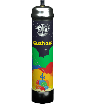 SPACE GAS 750G GUSHERS 6CT