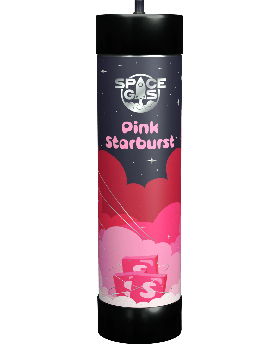 SPACE GAS 4000G PINK STRAW 1CT