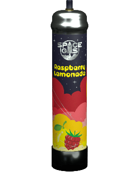 SPACE GAS 750G RASPBERRY 6CT