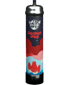 SPACE GAS 750G ROCKET POP 6CT