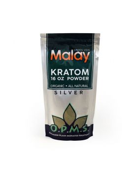 OPMS SILVER GREEN MALAY 16OZ
