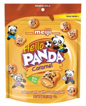 MEIJI HELLO PANDA CARAMEL 7OZ6CT