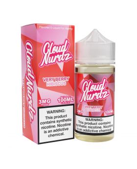 CLOUD NURDZ 100ML VERY BERRY HIBISCUS 6MG