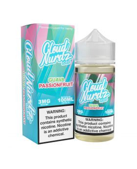 CLOUD NURDZ 100ML ICED PINK GUAVA PASSION 3MG