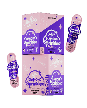 MUFFINS DIA SPRK 1.25G BERRY 50C