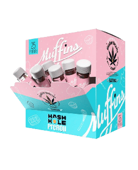 MUFFINS HASH 2G GUSHER DRIZ 25CT