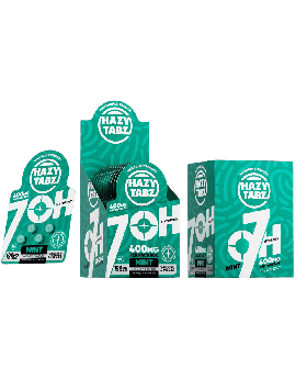 HAZY 7OH 100MG 4PK MINT 10CT