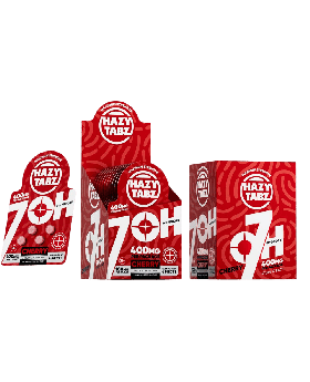 HAZY 7OH 100MG 4PK CHERRY 10CT
