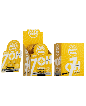 HAZY 7OH 100MG 4PK MANGO 10CT