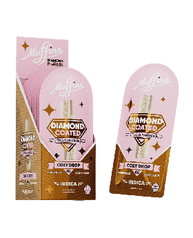 MUFFINS DIA COATED 4G COZY 5/2PK