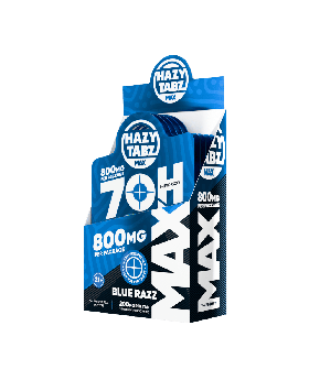 HAZY 7OH 200MG 4PK BLUE RAZ 5CT