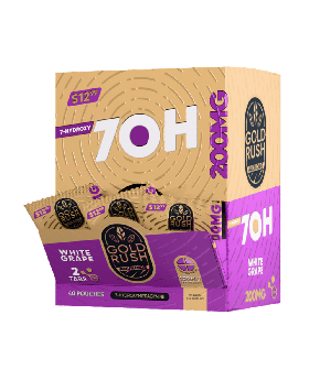 GOLD RUSH 7OH 100MG 2PK WHITE 40