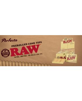 RAW TIPS CONE P/R PERFECTO 20CT