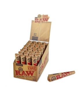 RAW CL CONES 1.25 6PK 32CT