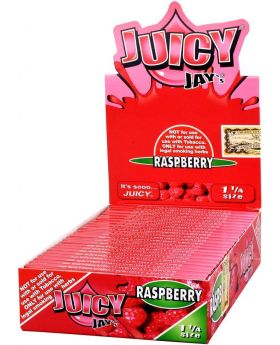 JUICY JAY'S 1.25 RASPBERRY 24CT