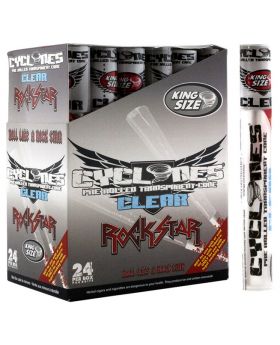 CYCLONES CLEAR ROCKSTAR KS 24CT