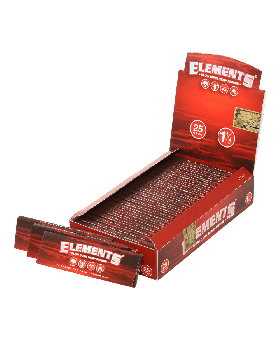 ELEMENTS RED HEMP 11/4 PAPER 25C