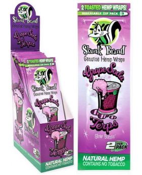 SKUNK HEMP WRAPS GRAPE SODA 25/2