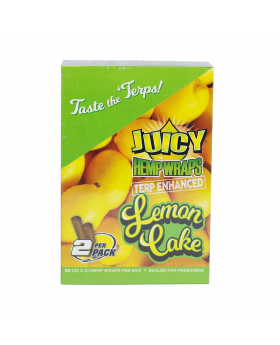 JUICY HEMP WRAPS LEMON CAKE 25/2