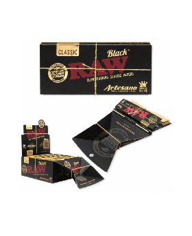 RAW BLACK ARTESANO KS 15CT