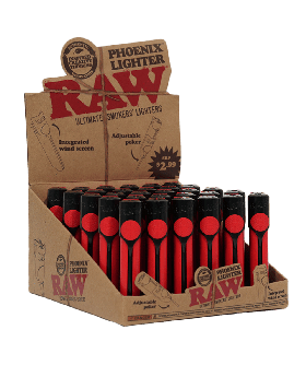 RAW LIGHTER PHOENIX RED 30CT