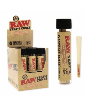 RAW TERP CONES 1.25 GEORG 6PK 12