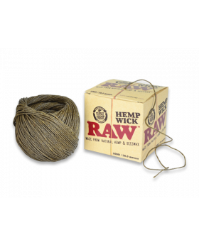 RAW HEMP WICK 100FT 1CT