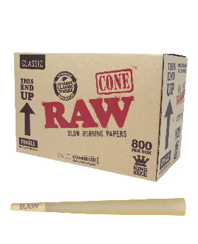 RAW CL CONES BULK KS 800CT