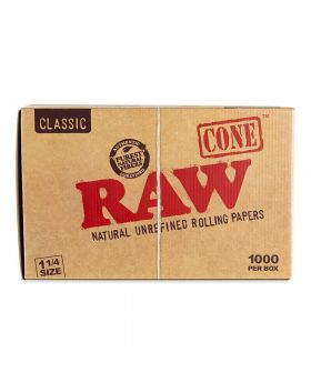 RAW CL CONES BULK 1.25 1000CT