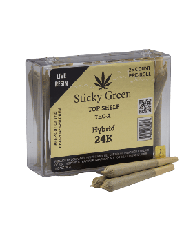 STICKY GREEN GL ROLLS HYBRID 25C