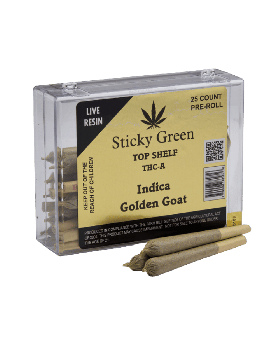 STICKY GREEN GL ROLLS INDICA 25C