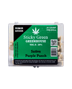 STICKY GREEN GR ROLLS SATIVA 25C