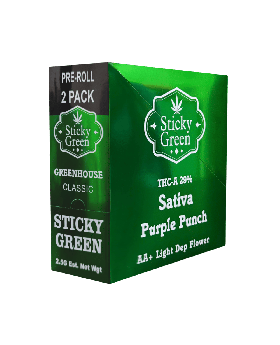 STICKY GREEN GR ROLLS SAT 10/2PK