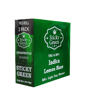 STICKY GREEN GR ROLLS IND 10/2PK