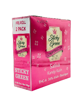 STICKY GREEN PNK ROLLS SAT 10/2P