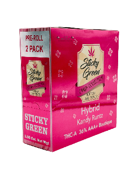 STICKY GREEN PNK ROLLS HYB 10/2P