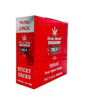 STICKY GREEN RD ROLLS HYB 10/2PK