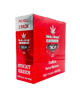 STICKY GREEN RD ROLLS IND 10/2PK