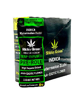 STICKY GREEN PREM ROLLS WM 10CT