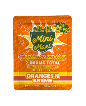 HIDDEN HILL GUMMY 2PK ORANGE 30C
