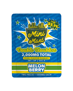 HIDDEN HILL GUMMY 2PK MELON 30CT