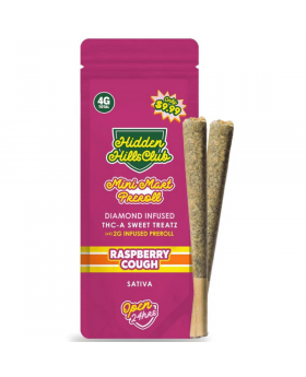 HIDDEN HILL ROLLS 4G RASP 10CT