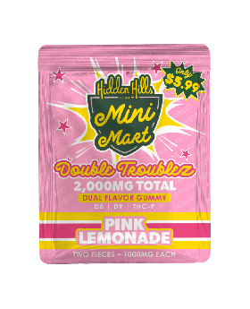 HIDDEN HILL GUMMY 2PK PINK 30CT