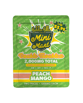 HIDDEN HILL GUMMY 2PK PEACH 30CT