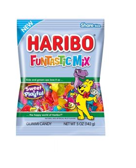 HARIBO PEG FUNTASTIC MIX 5OZ 12C