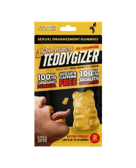 HONEYGIZER TEDDY YELLOW 1CT